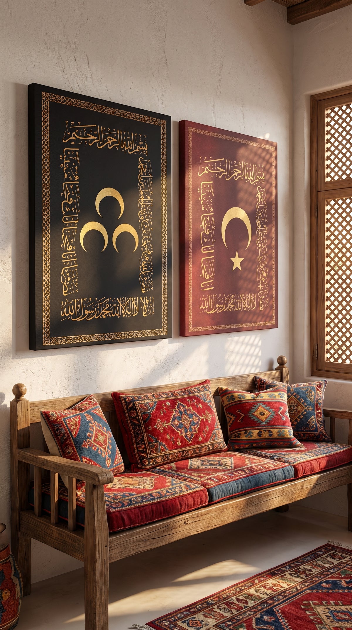 2'li Tablo Seti / Osmanlı ve Rumeli Sancakları Tablosu