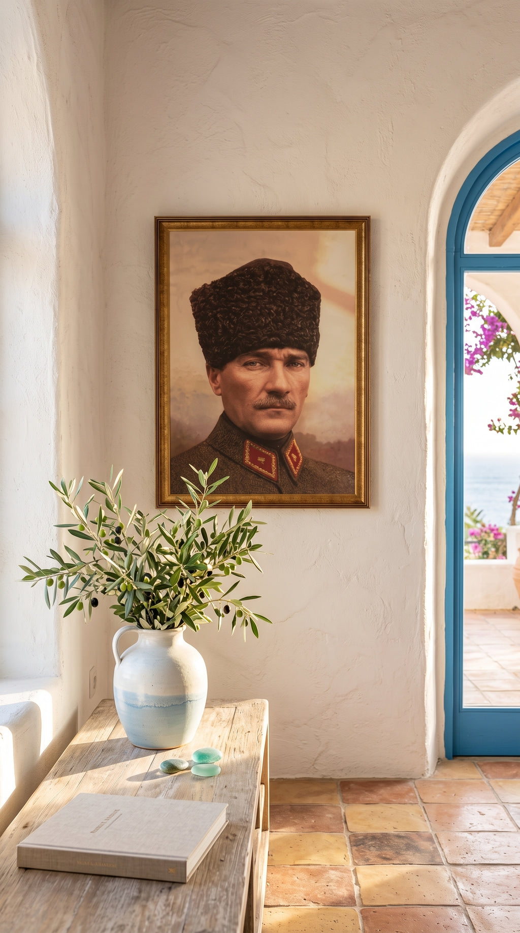Mustafa Kemal Atatürk Tuval Tablosu