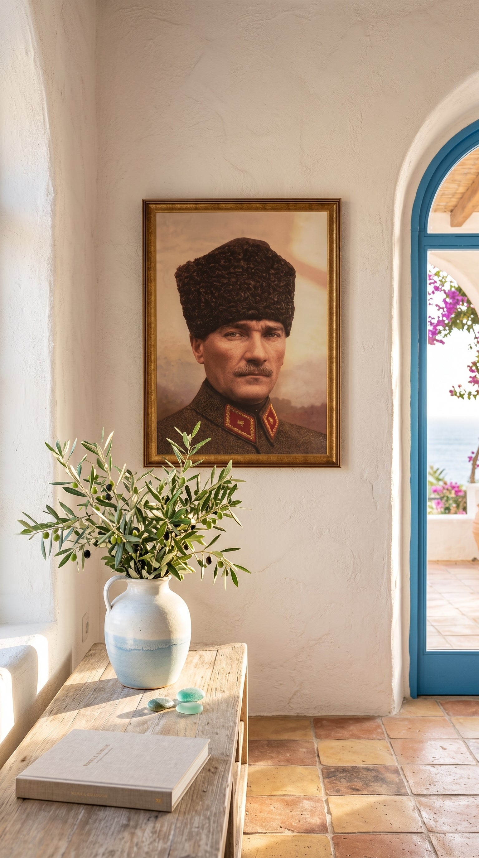 Mustafa Kemal Atatürk Tuval Tablosu